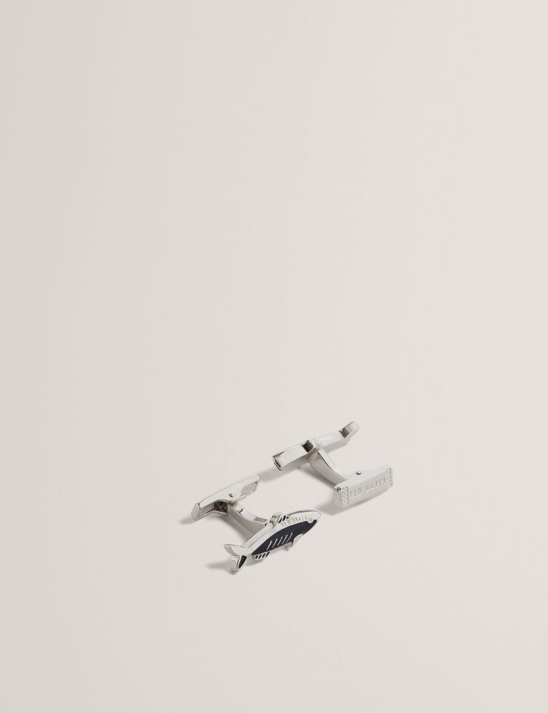 Butoni Barbati Ted Baker Kipper - Fish Cufflinks Argintii | 516027-IVE