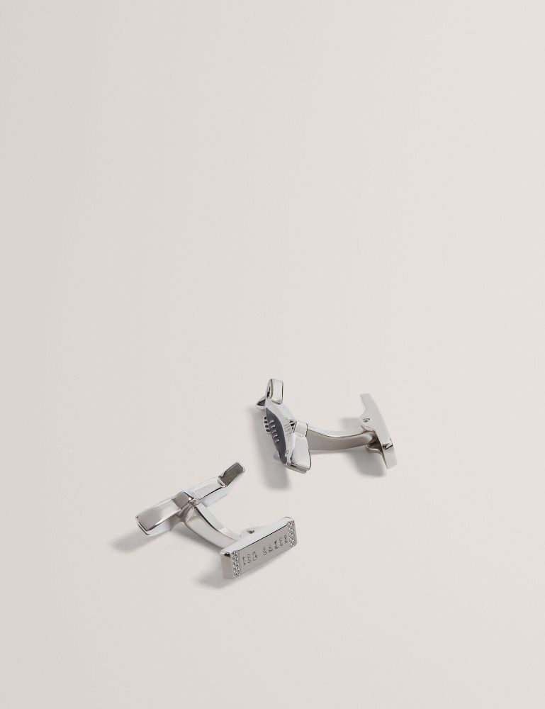 Butoni Barbati Ted Baker Kipper - Fish Cufflinks Argintii | 516027-IVE