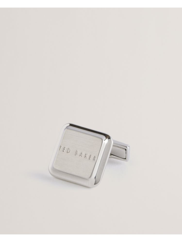 Butoni Barbati Ted Baker Tedly - Silver Branded Cufflinks Argintii | 279564-XLH