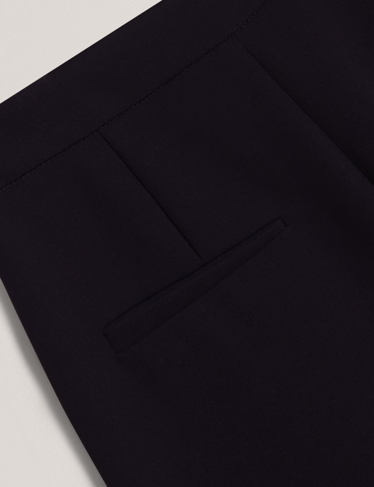 Costume Dama Ted Baker Manabtl - High Waist Tapered Leg Tailored Trousers Bleumarin | 087193-PNQ
