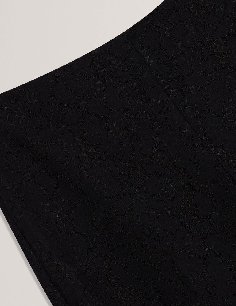Costume Dama Ted Baker Meriot - Bonded Lace Slim Tailored Trousers Negrii | 591240-RNE