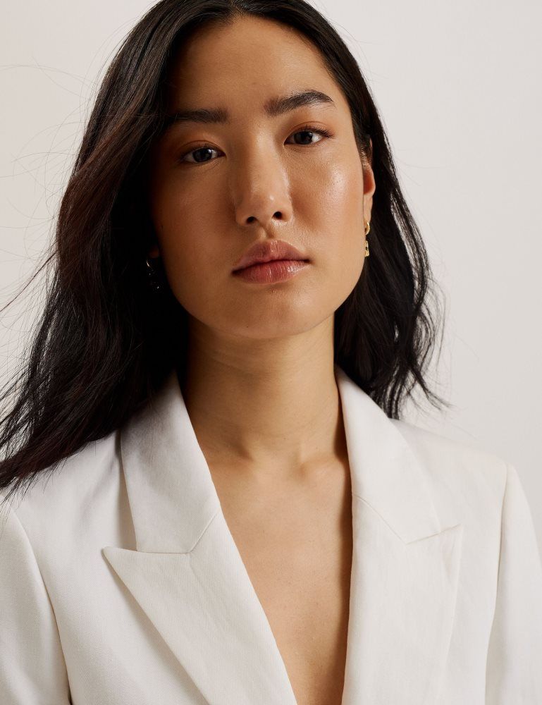 Costume Dama Ted Baker Musub - Tailored Jacket With Faux Pockets Albi | 918647-VOX