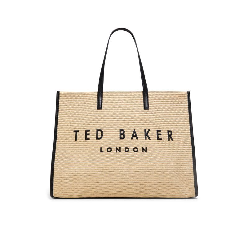 Geanta Tote Dama Ted Baker Palmer - Large Icon Tote Bej | 467520-IEG