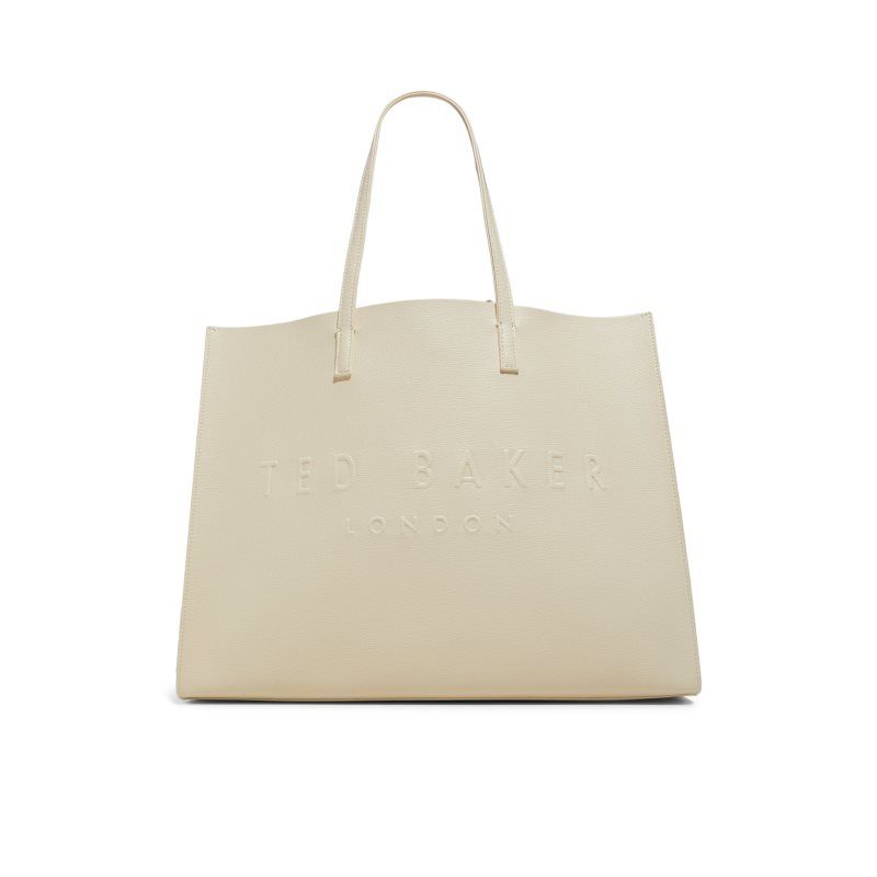 Geanta Tote Dama Ted Baker Sukicon - Large Icon Tote Albi | 705341-JKZ
