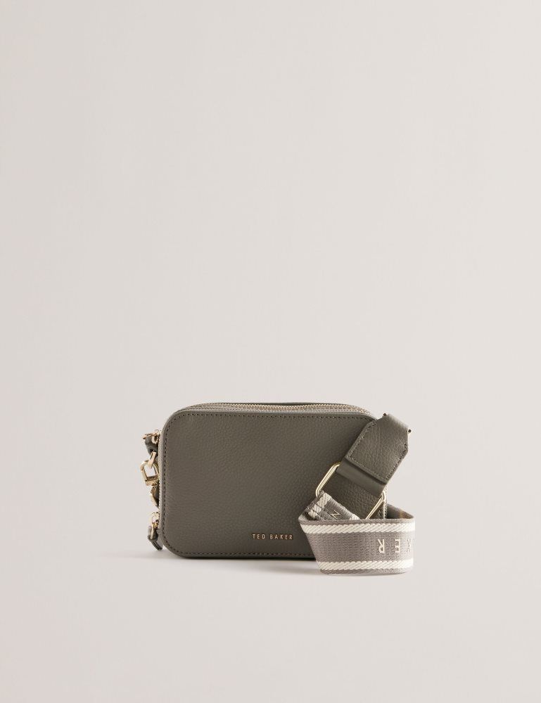 Genți De Cruce Dama Ted Baker Stunna - Mini Leather Crossbody Camera Bag Gri | 983201-FJS