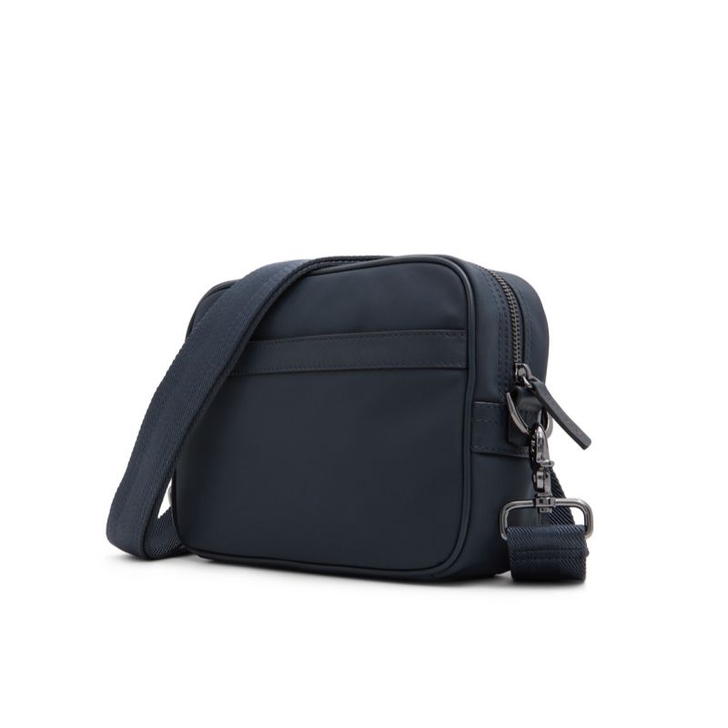 Genți Pentru Documente Barbati Ted Baker Roman - Nylon Leather Detail Crossbody Bag Bleumarin | 261804-XPJ