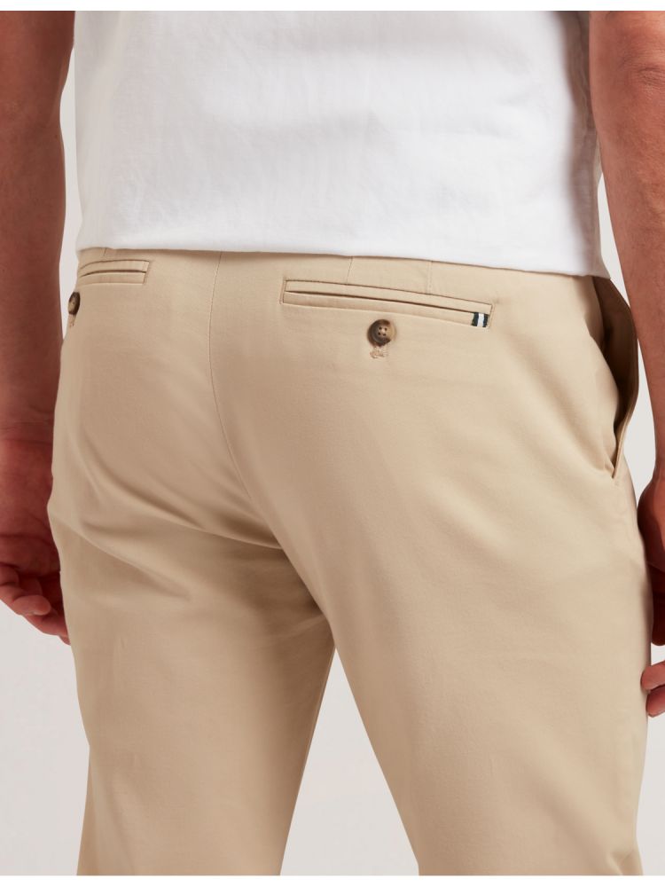 Pantaloni Chino Barbati Ted Baker Batford - Slim Fit Cotton Blend Chinos Gri | 845079-CQO