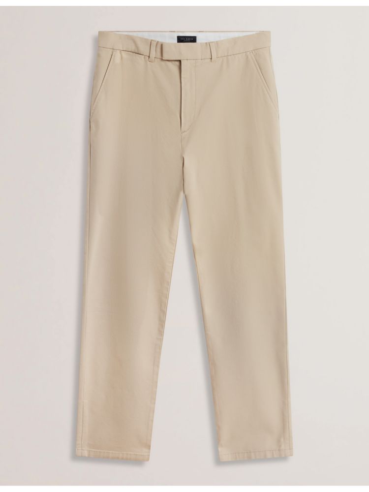 Pantaloni Chino Barbati Ted Baker Batford - Slim Fit Cotton Blend Chinos Gri | 845079-CQO