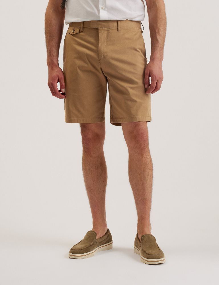 Pantaloni Scurti Barbati Ted Baker Alscot - Chino Short Maro | 567139-KLS
