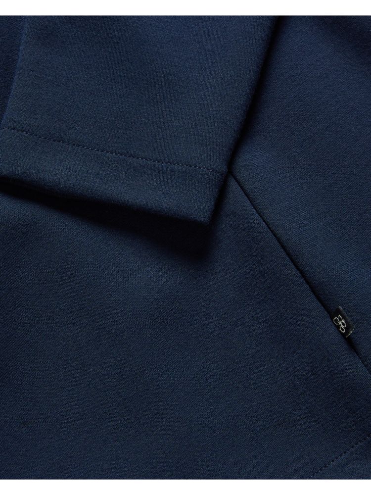Pulovere Barbati Ted Baker Veller - Long Sleeve Regular Fit Half Zip Bleumarin | 756230-AXI