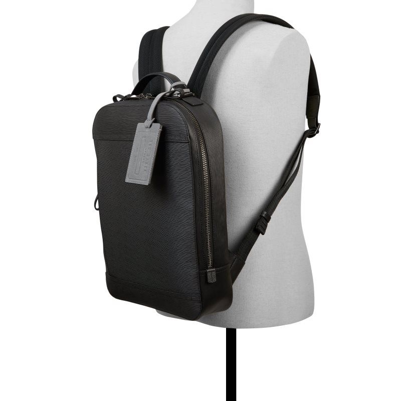 Rucsacuri Barbati Ted Baker Carlisle - Structured Backpack Negrii | 286093-KJD