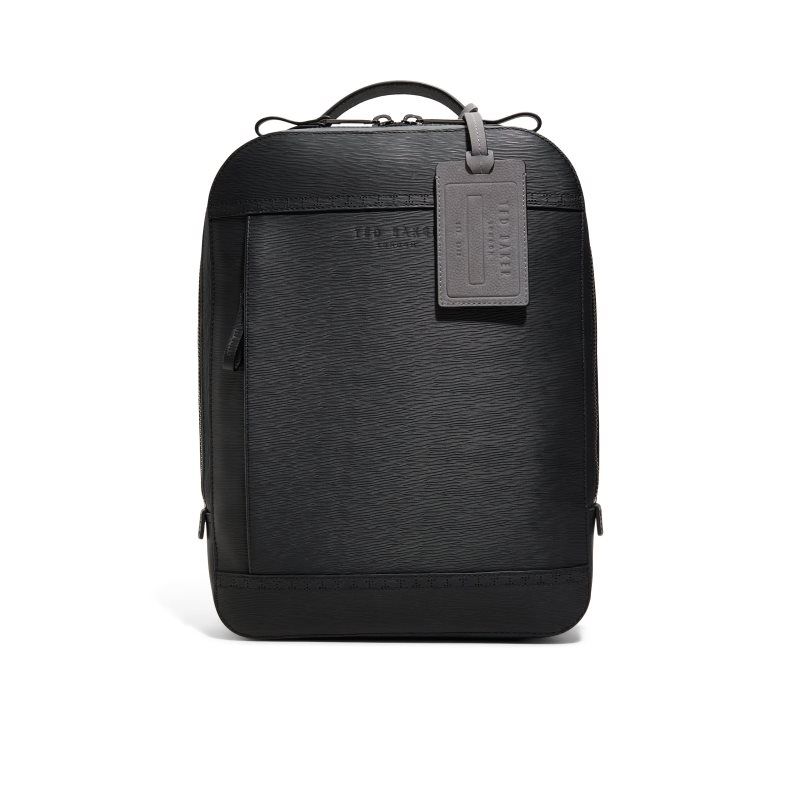 Rucsacuri Barbati Ted Baker Carlisle - Structured Backpack Negrii | 286093-KJD